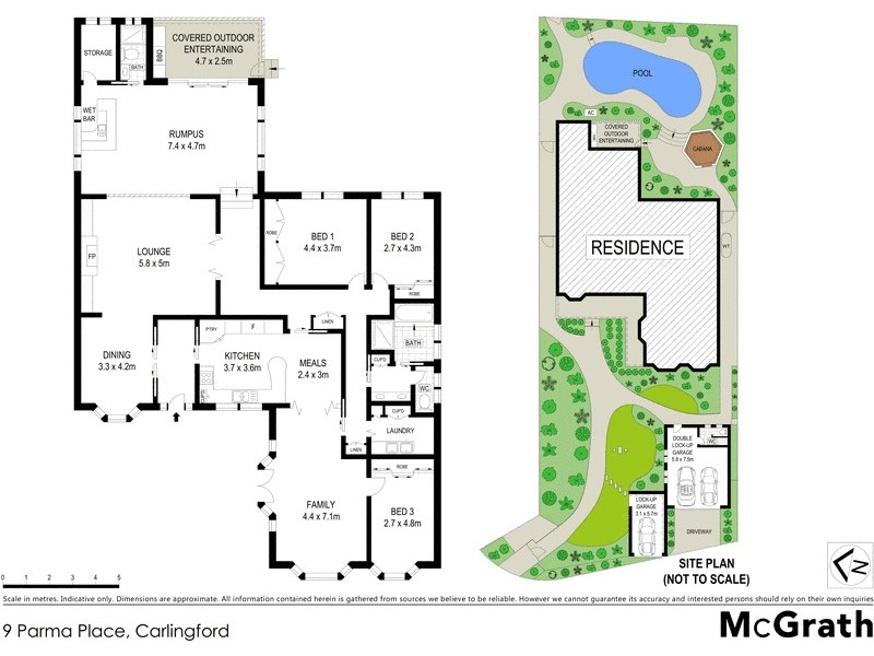 9 Parma Place, Carlingford NSW 2118 Floorplan