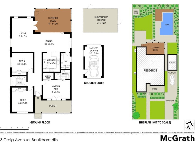 3 Craig Avenue, Baulkham Hills NSW 2153 Floorplan