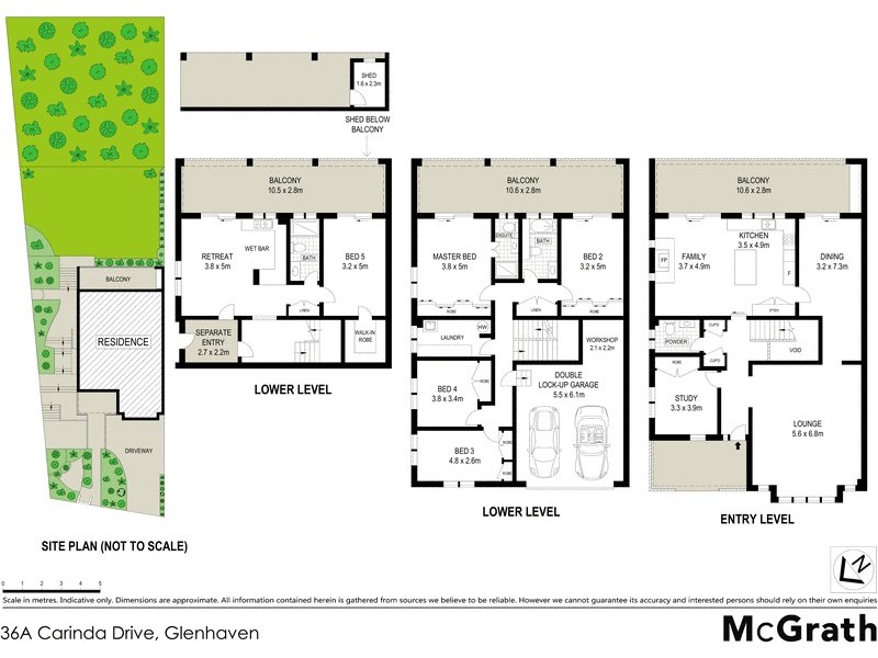 36A Carinda Drive, Glenhaven NSW 2156 Floorplan