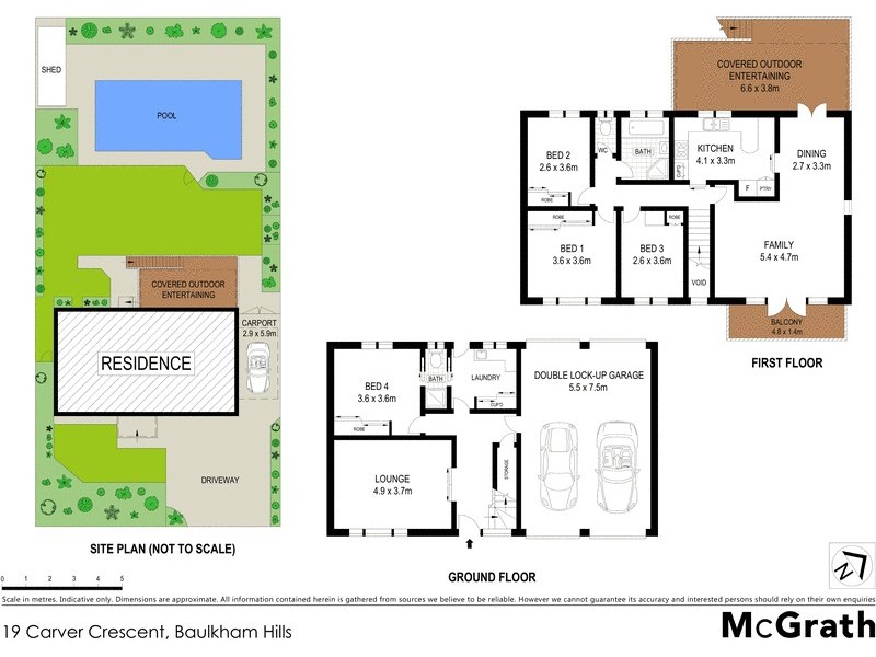 19 Carver Crescent, Baulkham Hills NSW 2153 Floorplan