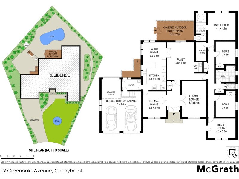 19 Greenoaks Avenue, Cherrybrook NSW 2126 Floorplan