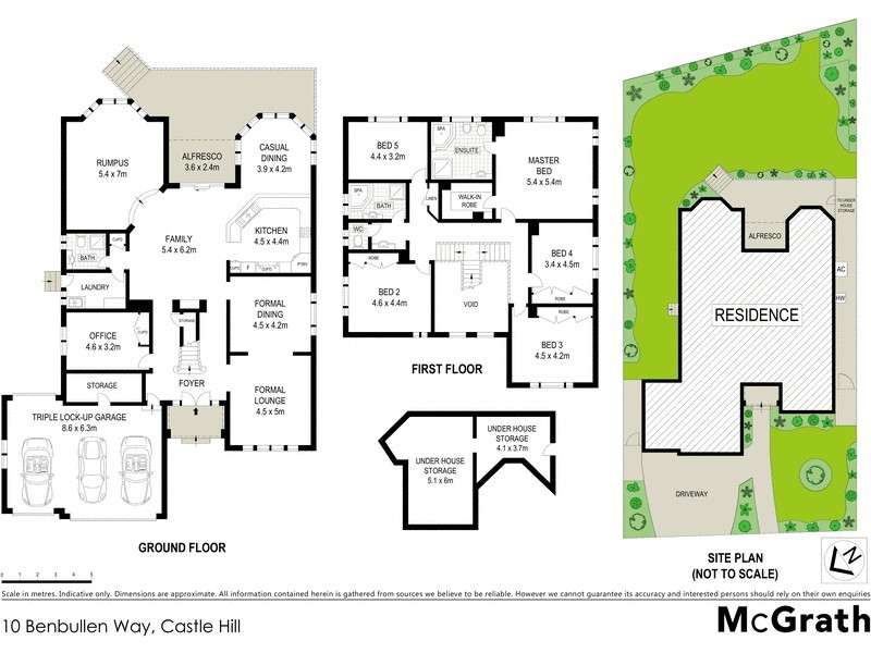10 Benbullen Way, Castle Hill NSW 2154 Floorplan