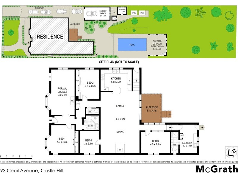 93 Cecil Avenue, Castle Hill NSW 2154 Floorplan