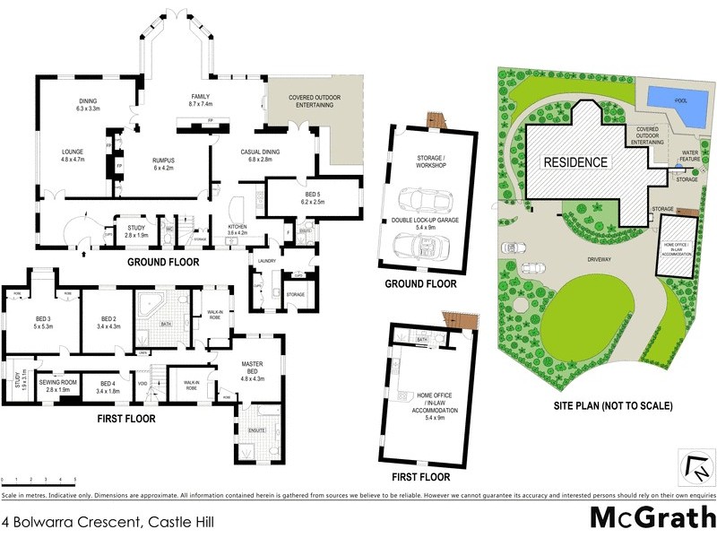 4 Bolwarra Crescent, Castle Hill NSW 2154 Floorplan