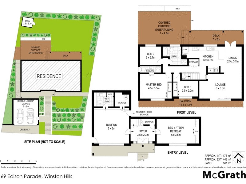 69 Edison Parade, Winston Hills NSW 2153 Floorplan