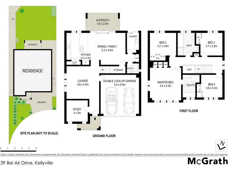 39 Bel Air Drive, Kellyville NSW 2155 Floorplan