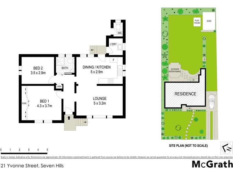 21 Yvonne Street, Seven Hills NSW 2147 Floorplan