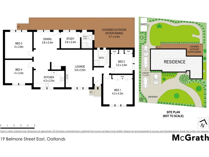 19 Belmore Street East, Oatlands NSW 2117 Floorplan