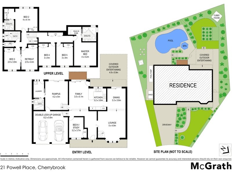 21 Powell Place, Cherrybrook NSW 2126 Floorplan
