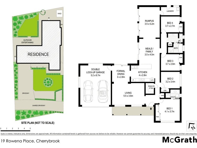 19 Rowena Place, Cherrybrook NSW 2126 Floorplan