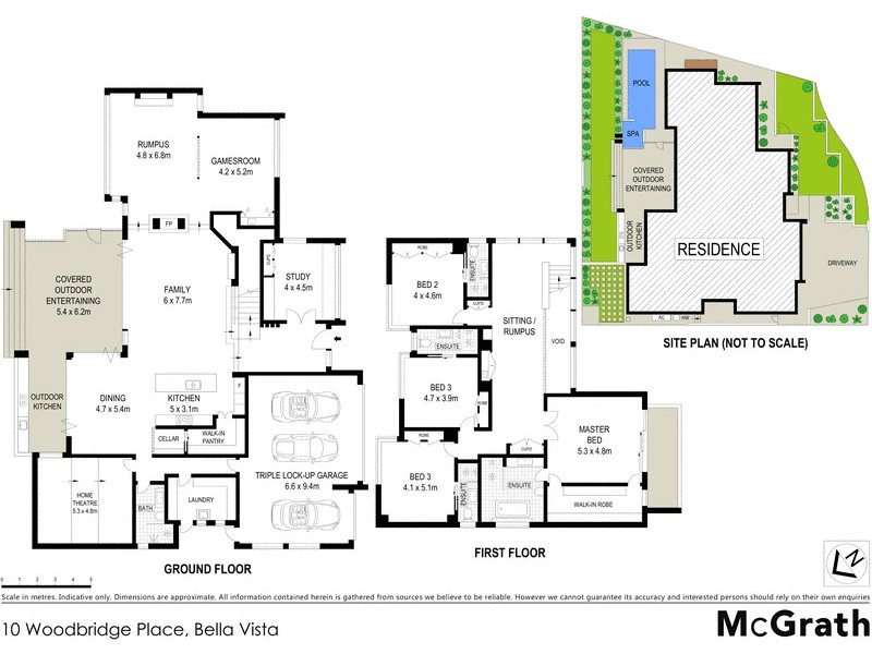 10 Woodbridge Place, Bella Vista NSW 2153 Floorplan