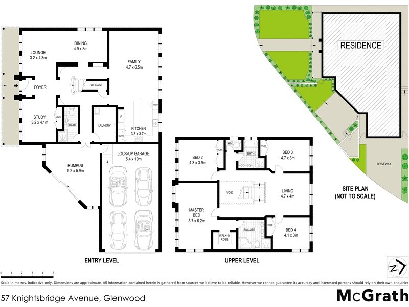 57 Knightsbridge Avenue, Glenwood NSW 2768 Floorplan