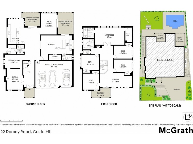 22 Darcey Road, Castle Hill NSW 2154 Floorplan