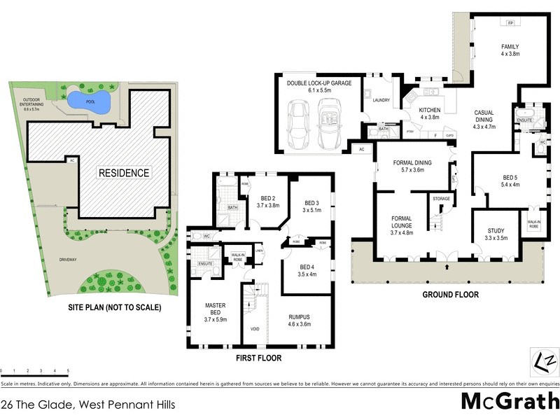 26 The Glade, West Pennant Hills NSW 2125 Floorplan