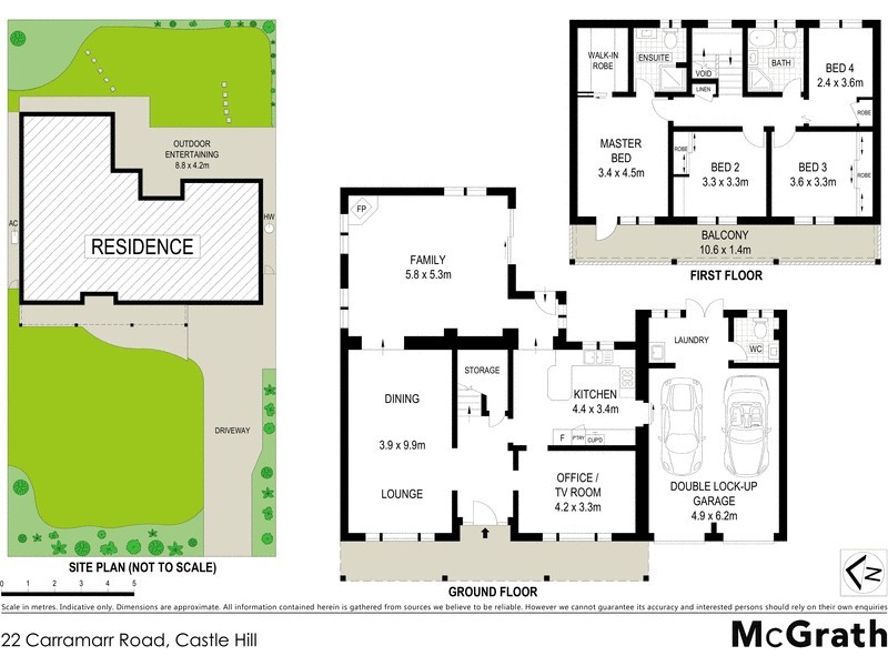 22 Carramarr Road, Castle Hill NSW 2154 Floorplan