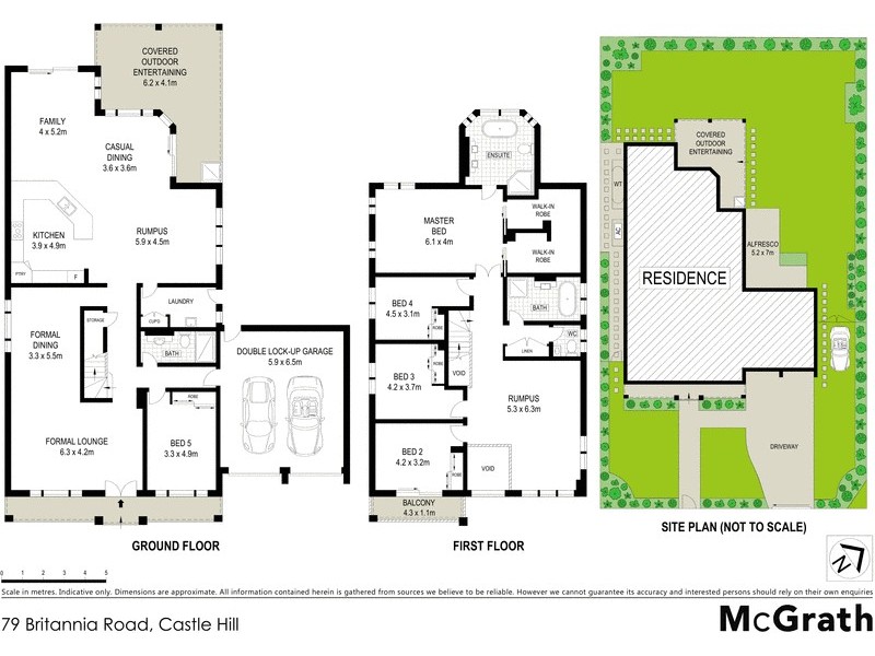 79 Britannia Road, Castle Hill NSW 2154 Floorplan