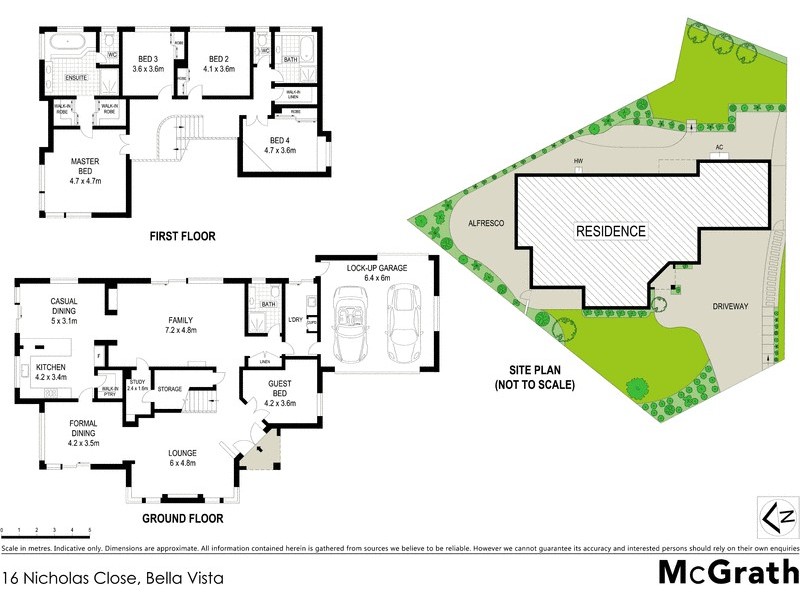 16 Nicholas Close, Bella Vista NSW 2153 Floorplan