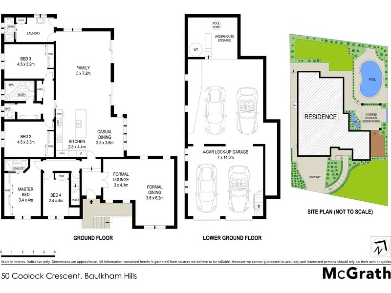 50 Coolock Crescent, Baulkham Hills NSW 2153 Floorplan