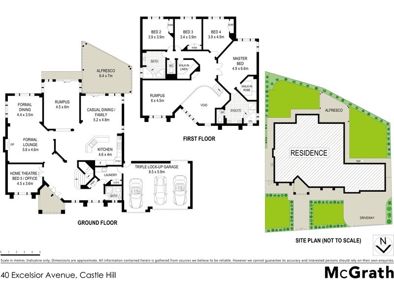 40 Excelsior Avenue, Castle Hill NSW 2154 Floorplan