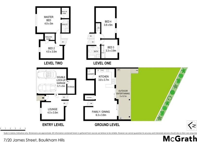 7/20 James Street, Baulkham Hills NSW 2153 Floorplan