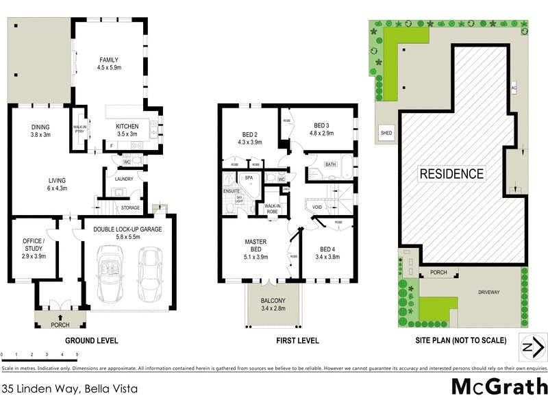 35 Linden Way, Bella Vista NSW 2153 Floorplan
