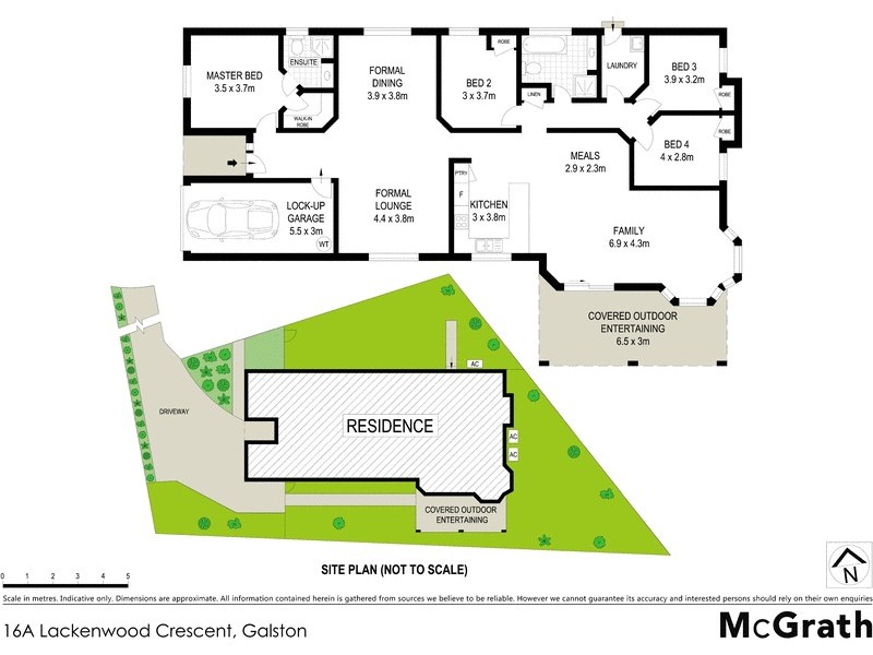 16A Lackenwood Crescent, Galston NSW 2159 Floorplan
