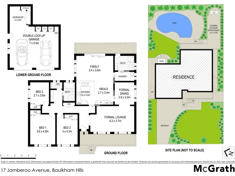 17 Jamberoo Avenue, Baulkham Hills NSW 2153 Floorplan