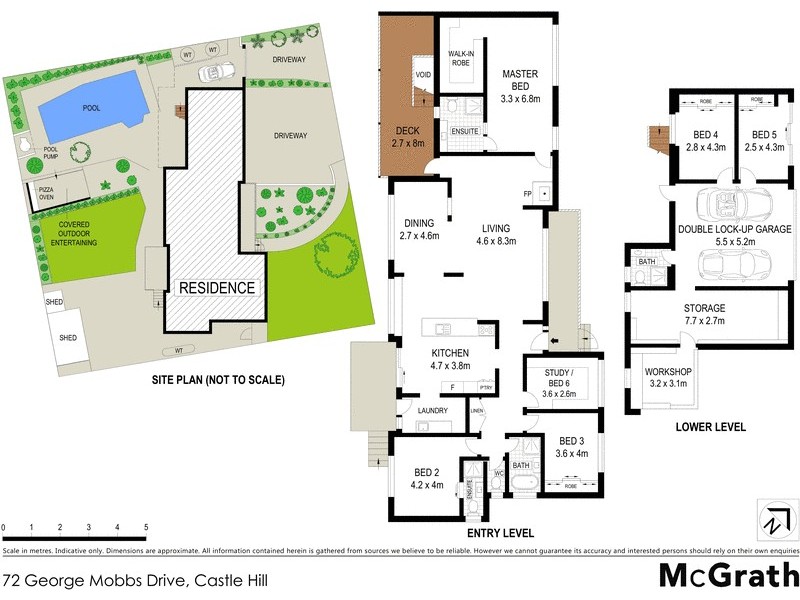 72 George Mobbs Drive, Castle Hill NSW 2154 Floorplan
