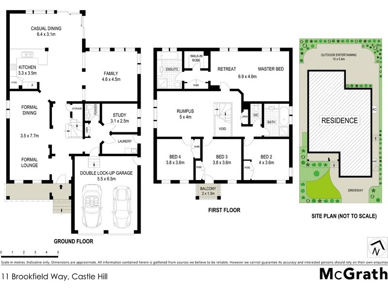 11 Brookfield Way, Castle Hill NSW 2154 Floorplan