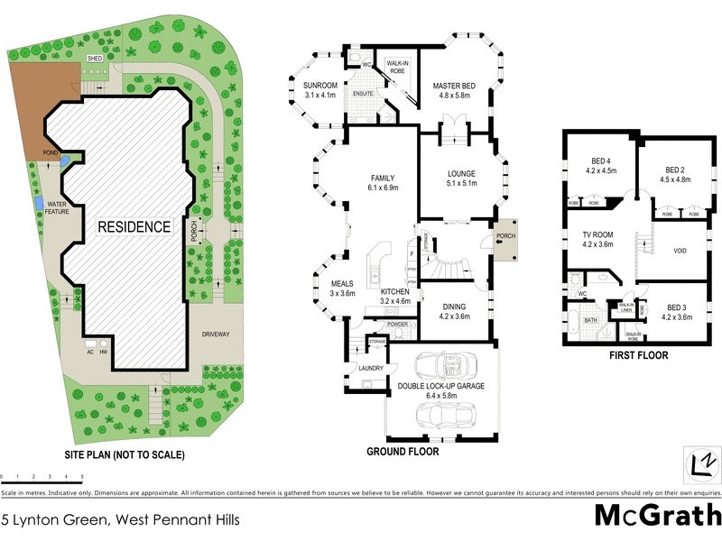 5 Lynton Green, West Pennant Hills NSW 2125 Floorplan