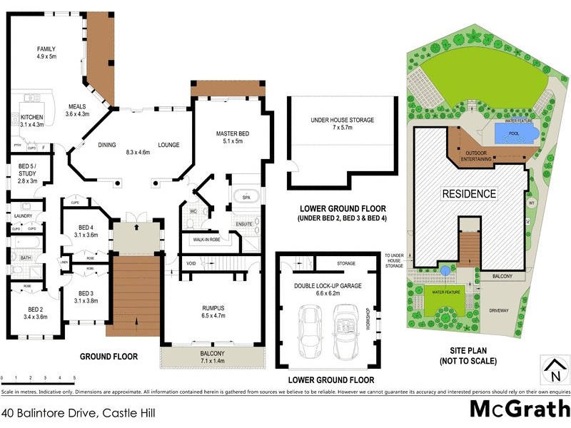 40 Balintore Drive, Castle Hill NSW 2154 Floorplan