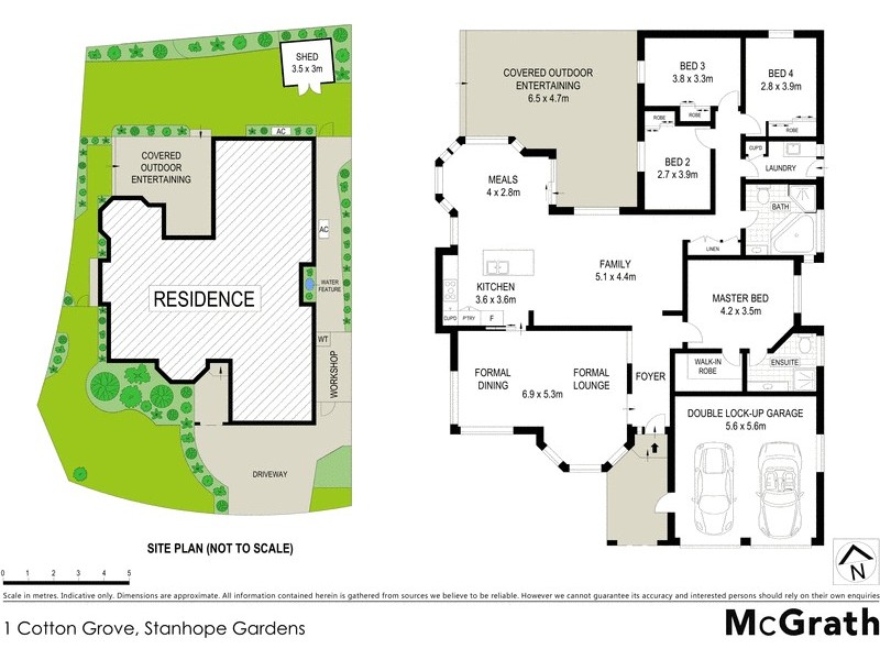 1 Cotton Grove, Stanhope Gardens NSW 2768 Floorplan