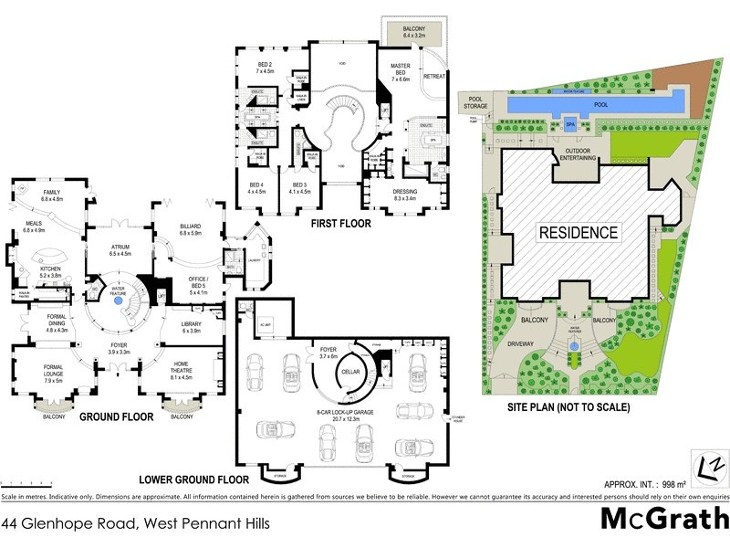 44 Glenhope Road, West Pennant Hills NSW 2125 Floorplan