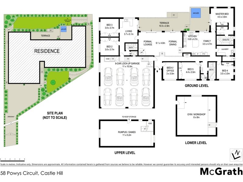 58 Powys Circuit, Castle Hill NSW 2154 Floorplan