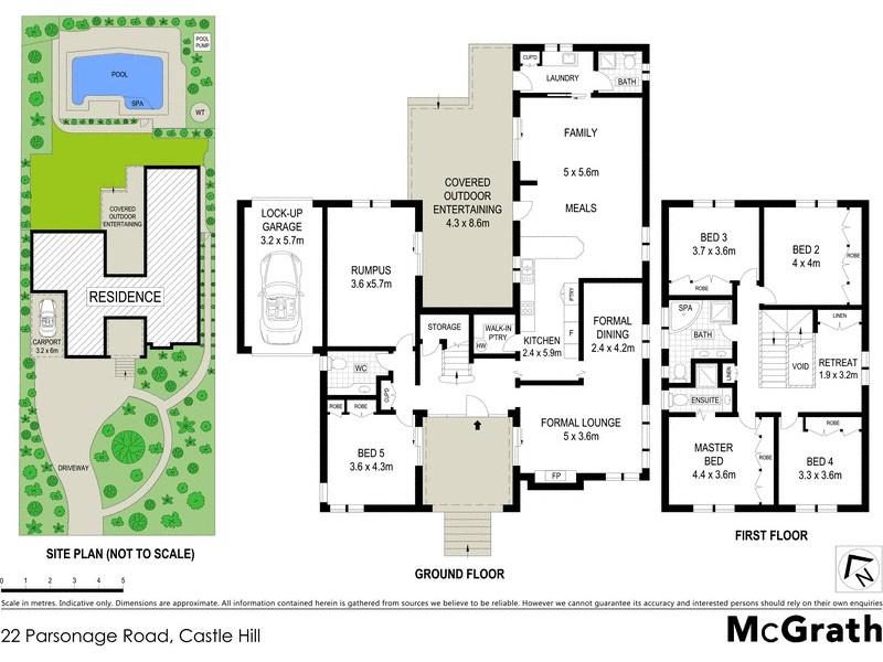 22 Parsonage Road, Castle Hill NSW 2154 Floorplan