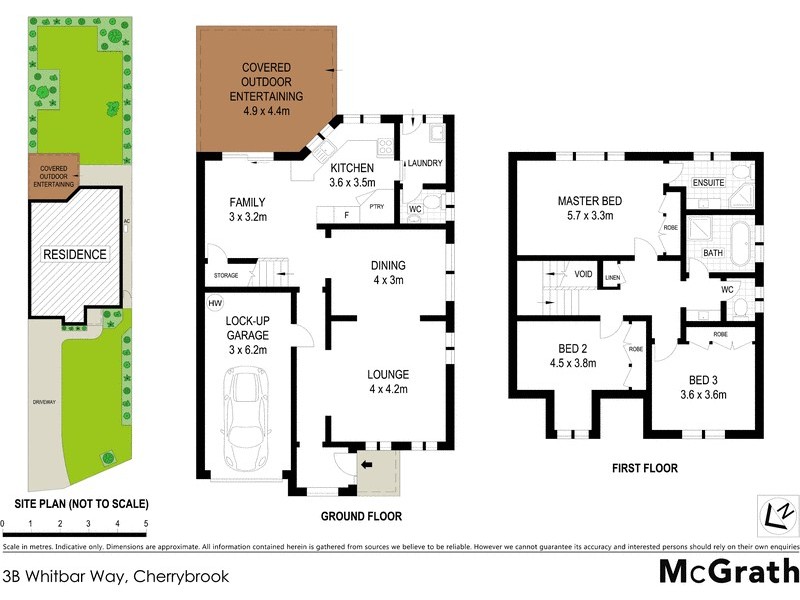 3B Whitbar Way, Cherrybrook NSW 2126 Floorplan