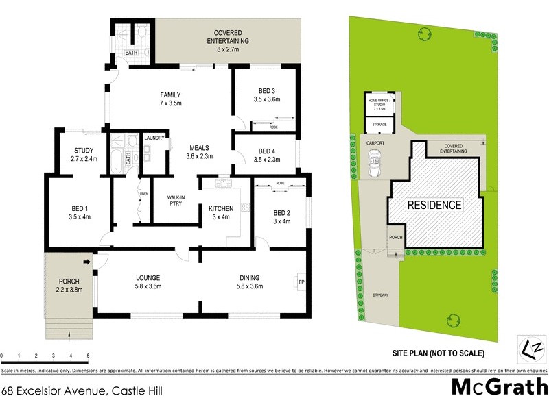 68 Excelsior Avenue, Castle Hill NSW 2154 Floorplan