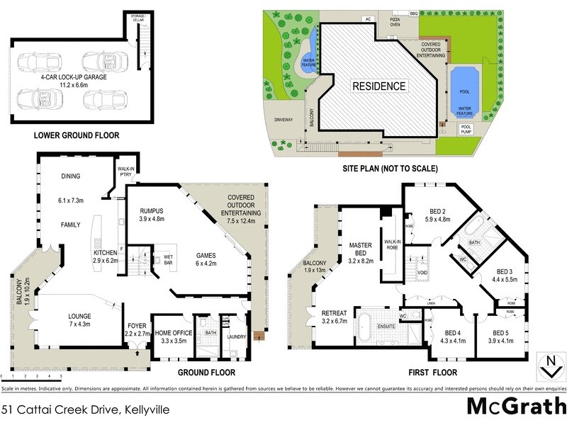 51 Cattai Creek Drive, Kellyville NSW 2155 Floorplan