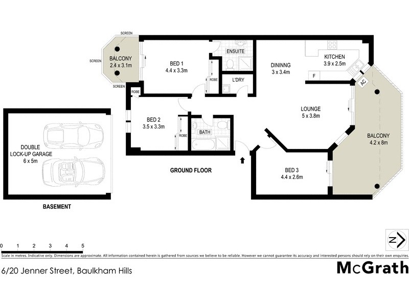 6/20 Jenner Street, Baulkham Hills NSW 2153 Floorplan