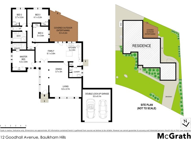 12 Goodhall Avenue, Baulkham Hills NSW 2153 Floorplan