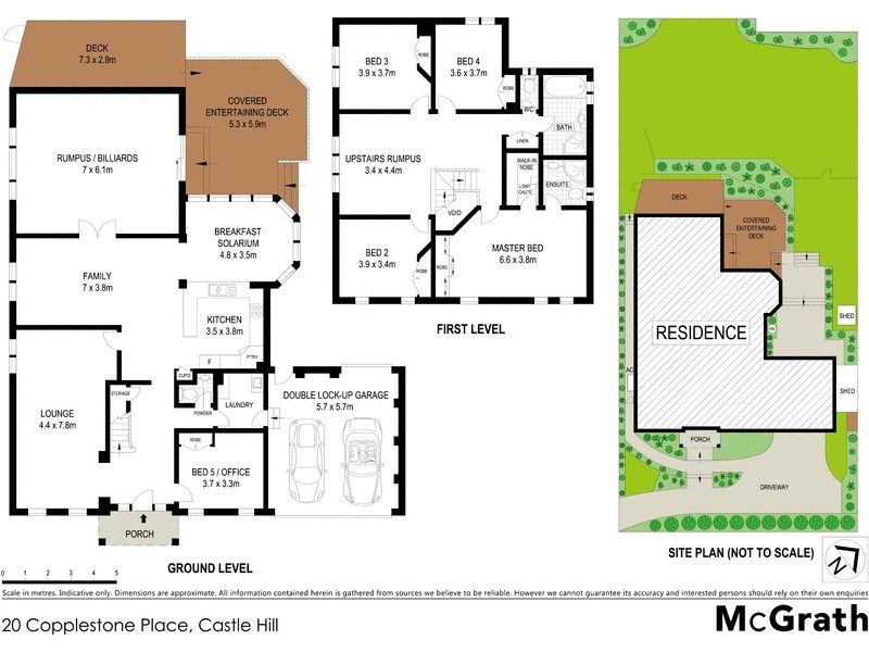20 Copplestone Place, Castle Hill NSW 2154 Floorplan