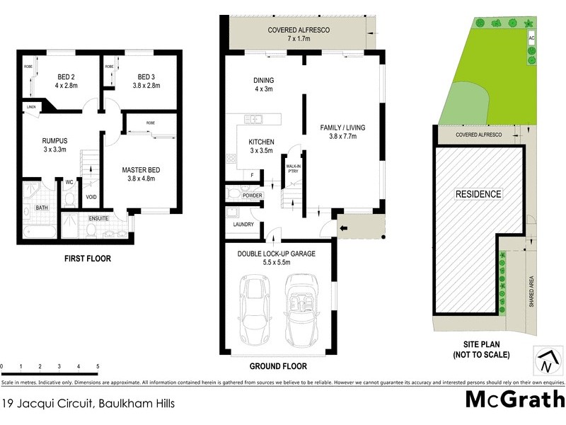 19 Jacqui Circuit, Baulkham Hills NSW 2153 Floorplan