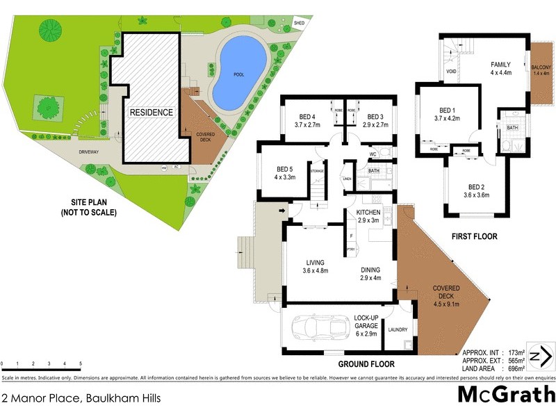2 Manor Place, Baulkham Hills NSW 2153 Floorplan