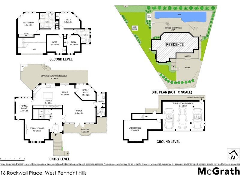 16 Rockwall Place, West Pennant Hills NSW 2125 Floorplan