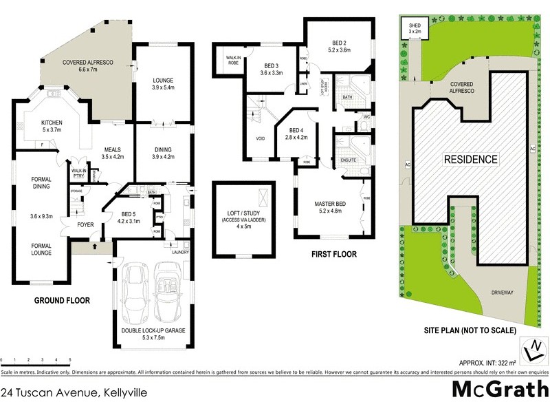 24 Tuscan Avenue, Kellyville NSW 2155 Floorplan