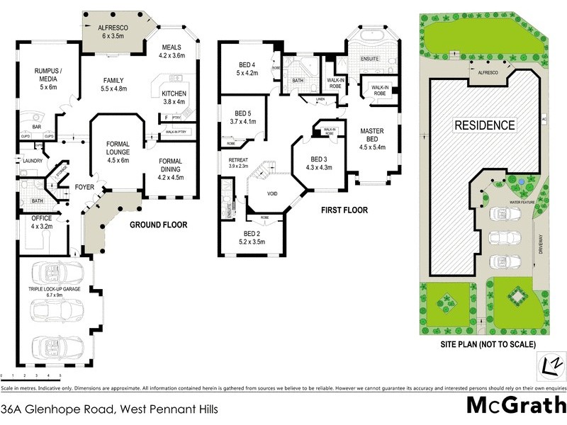36A Glenhope Road, West Pennant Hills NSW 2125 Floorplan