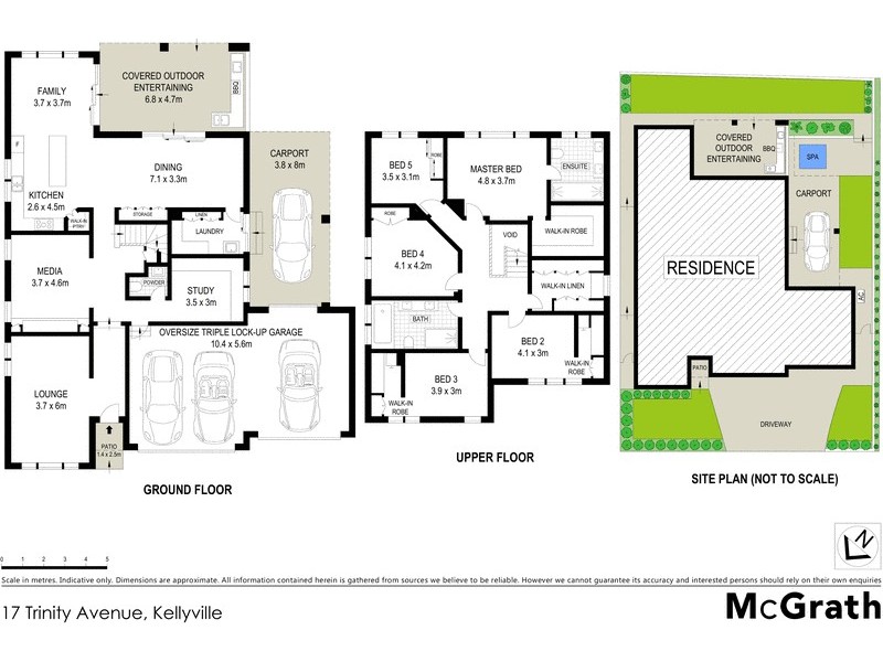 17 Trinity Avenue, Kellyville NSW 2155 Floorplan