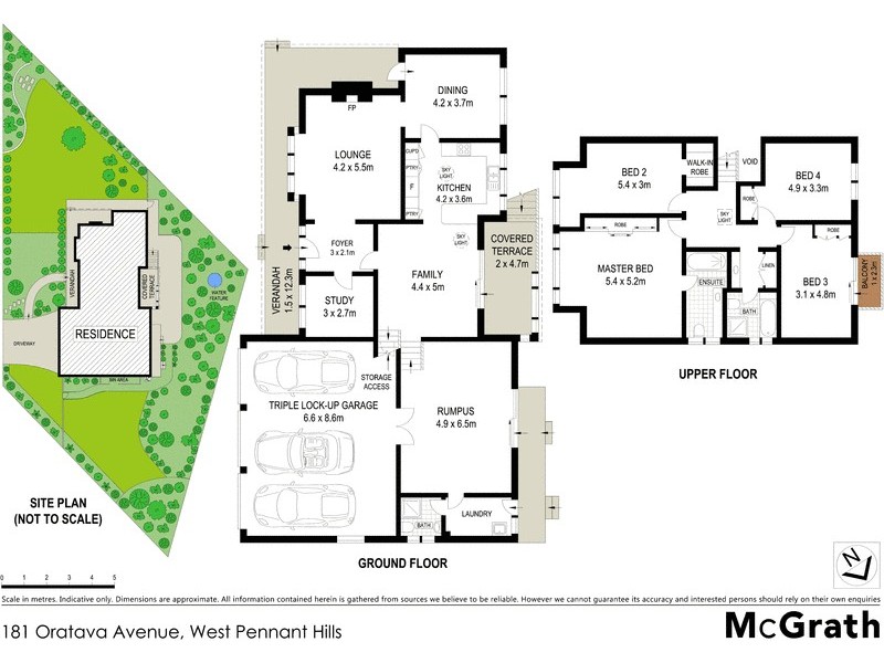 181 Oratava Avenue, West Pennant Hills NSW 2125 Floorplan