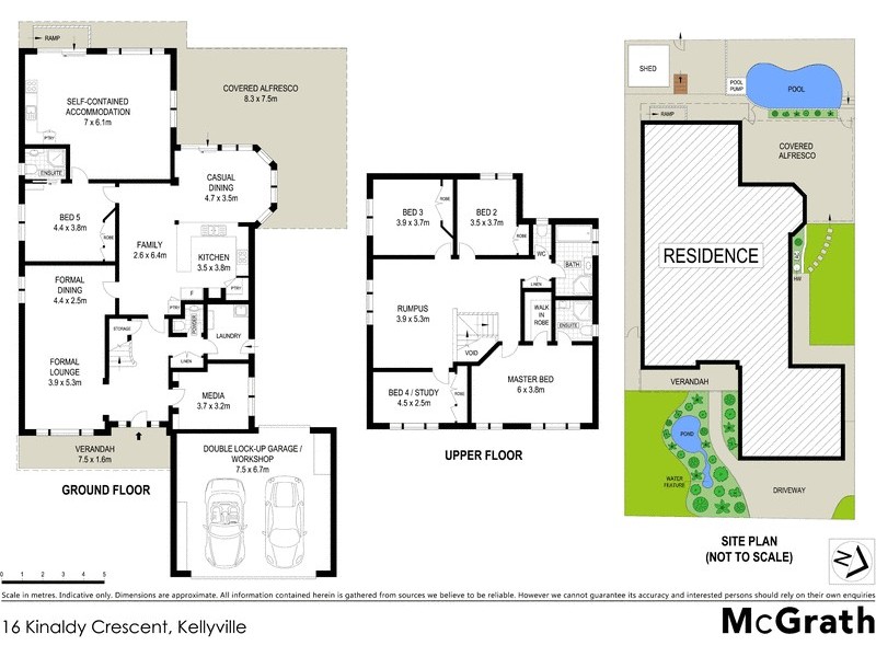 16 Kinaldy Crescent, Kellyville NSW 2155 Floorplan
