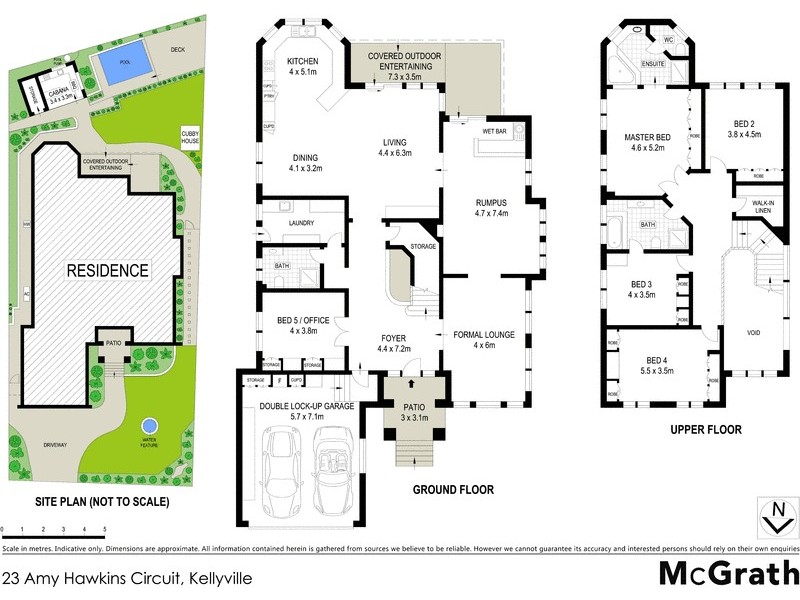 23 Amy Hawkins Circuit, Kellyville NSW 2155 Floorplan